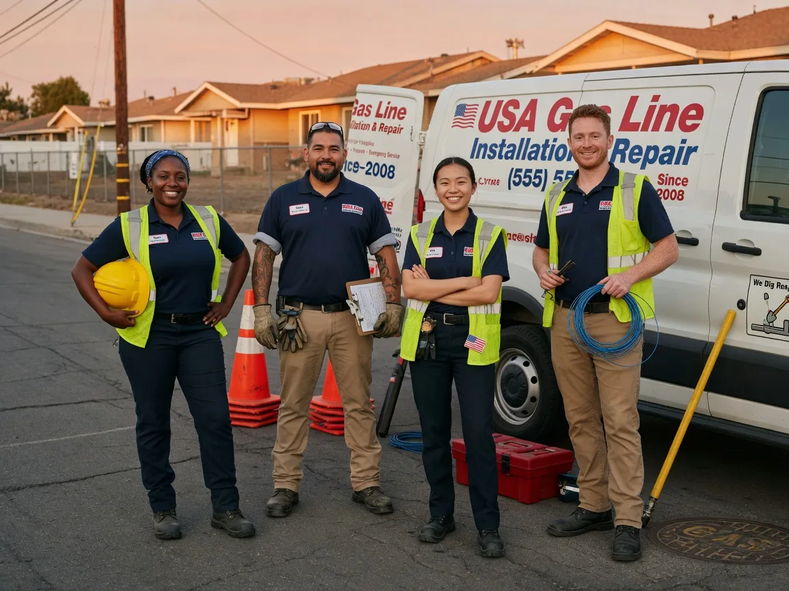 Gas Line Installation company in Sandwich, IL