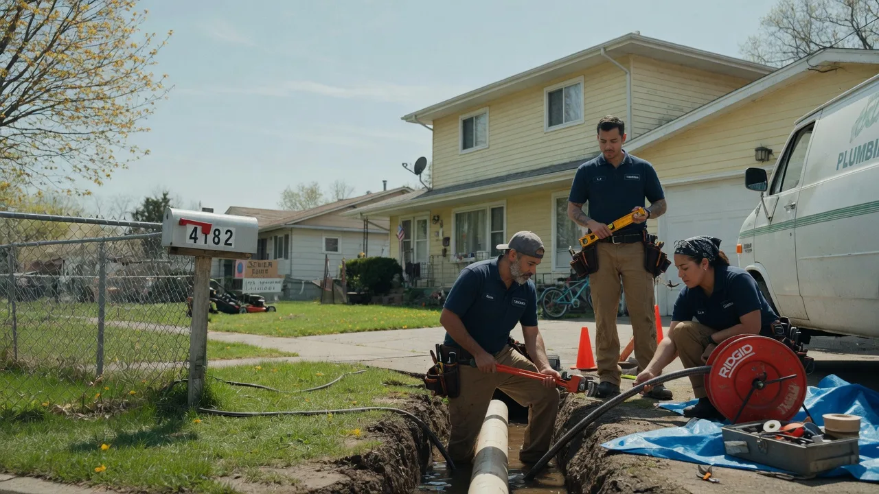 Gas Line Repair in Sandwich, IL near me
